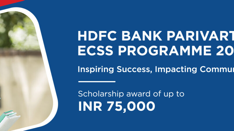 HDFC Bank Parivartan's Educational Crisis Scholarship Support (ECSS) Programme